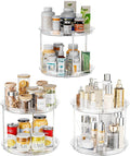 LAMU 2 Tier Lazy Susan Turntable Organizer by YourHome-OrganizationHelper