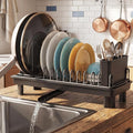 Small Dish Drying Rack Carbon Steel Dish Rack Rustproof by Nfnoyp