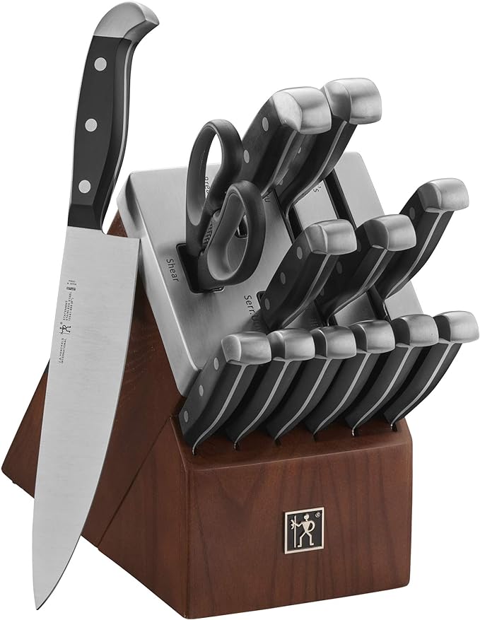 HENCKELS Statement Razor-Sharp 14-Piece Knife Set, German Engineered Knife by HENCKELS