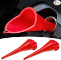 2 PCS Oil Funnel, Automotive Multi-Function Plastic Fuel Funnel by Unknown