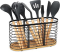 Utensil holder for Kitchen Counter- Large Utensils Holder For Farmhouse Cooking by Witarten