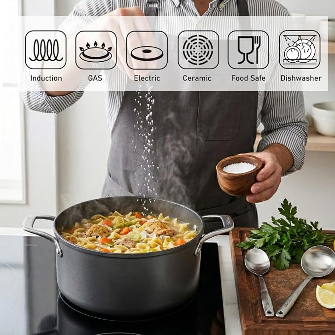 TECHEF - Onyx Collection - 5-quart Soup Pot - Image 4