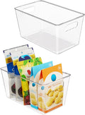 Vtopmart Clear Plastic Storage Bins, Countertops, Freezer Organization and by Vtopmart