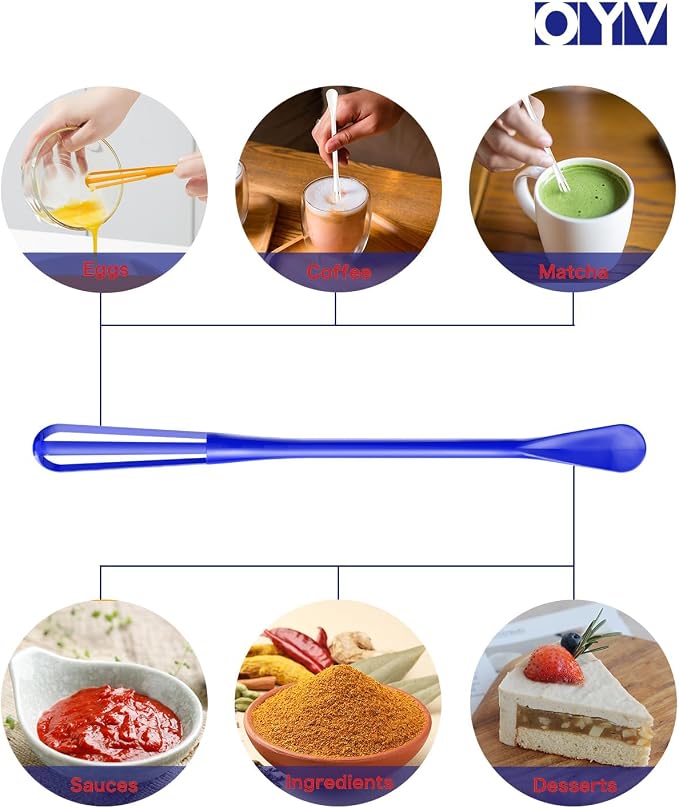 OYV American Colors Mini Whisk Set, 8.5 in Mini Whisks - Image 4