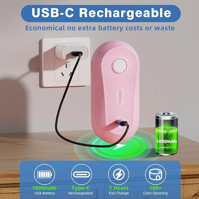 Auto Electric Can Opener, Rechargeable Can Openers - Image 2
