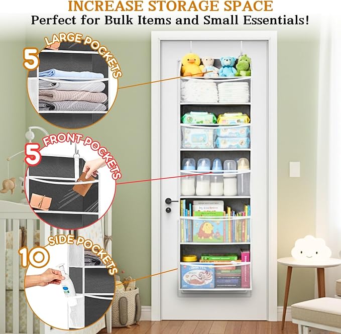 Ofiray-home 2 Pack Over Door Organizer - Image 3