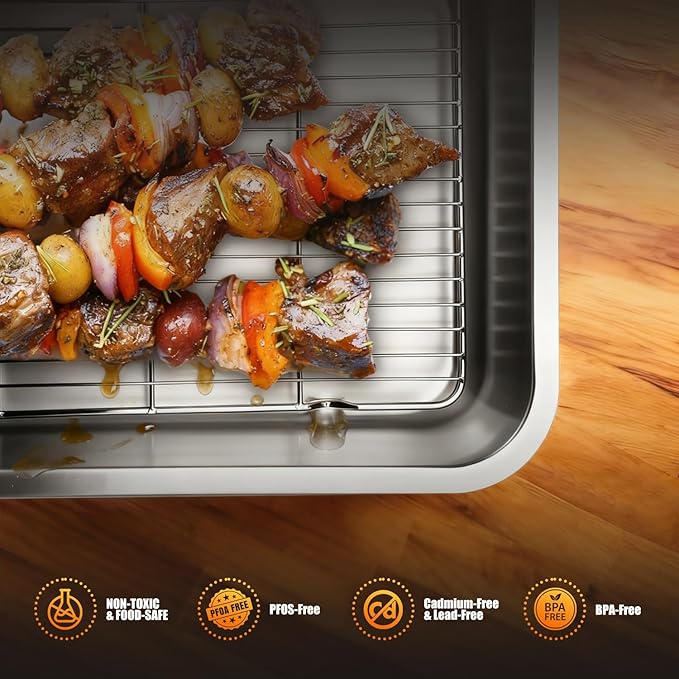 Stainless Steel Turkey Roasting Pan - Image 8