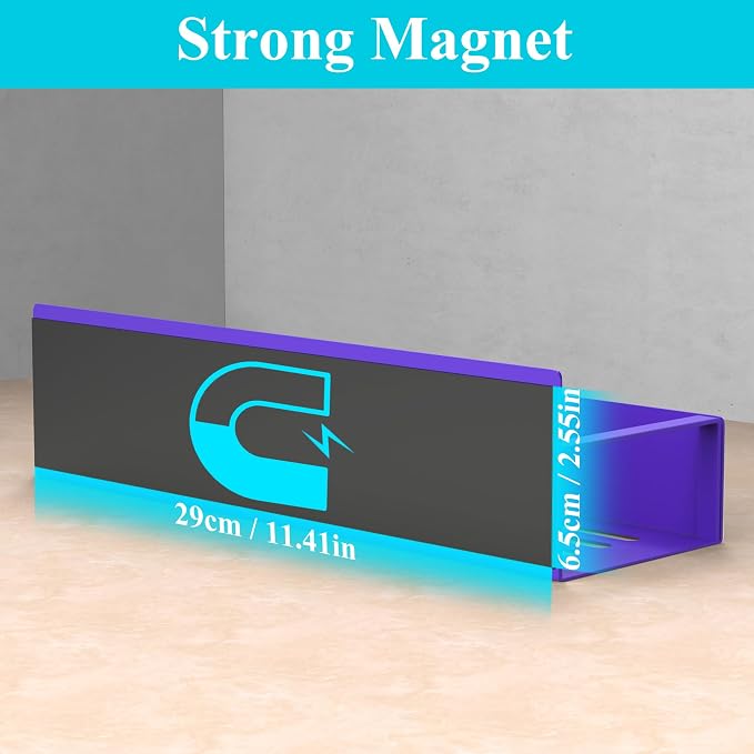 HuggieGems 4 Pack Magnetic Spice Storage Rack Organizer - Image 3