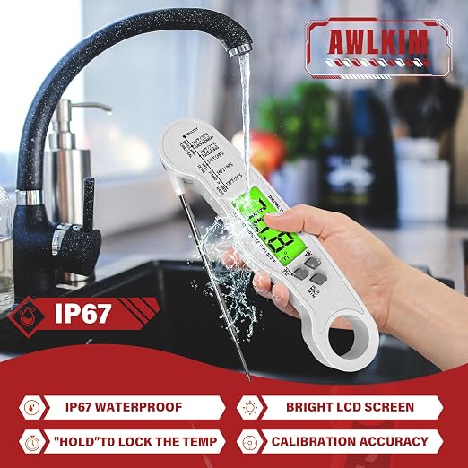 AWLKIM Digital Meat Thermometer - Image 4