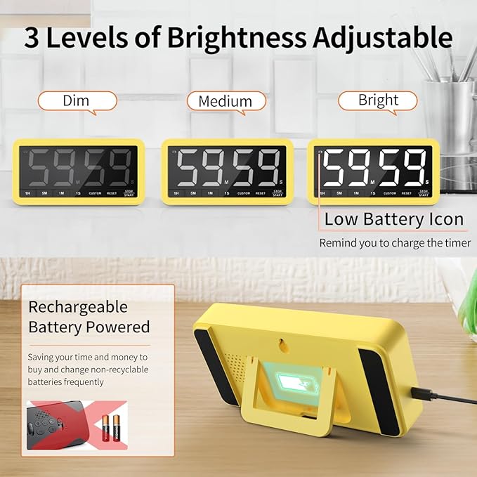 VOCOO Digital Kitchen Timer - Image 5