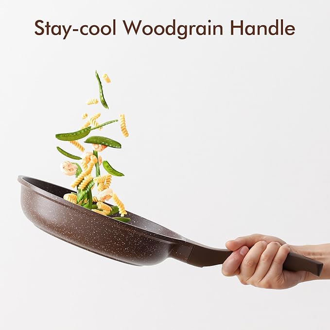 SENSARTE Nonstick Frying Pan Skillet, Omelette Pan, Healthy Stone Cookware - Image 5