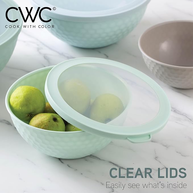 COOK WITH COLOR Mixing Bowls with Lids - Image 6