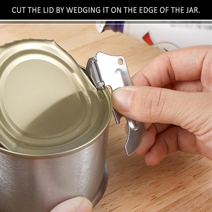 12 Pcs Military Can Opener, P38 Can Opener Military, Stainless Steel P38 Can - Image 5