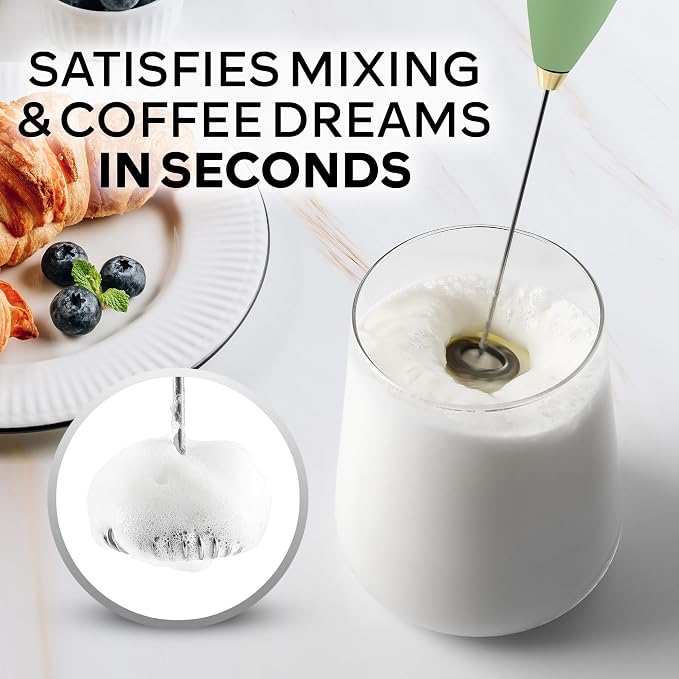 Zulay Kitchen Powerful Milk Frother Wand - Image 2