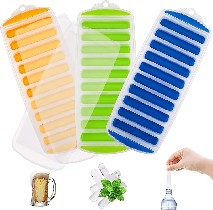 3 Pcs Long Ice Stick Tray Silicone by Unknown