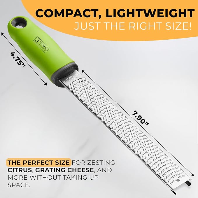 Orblue Lemon Zester & Cheese Grater - Image 2