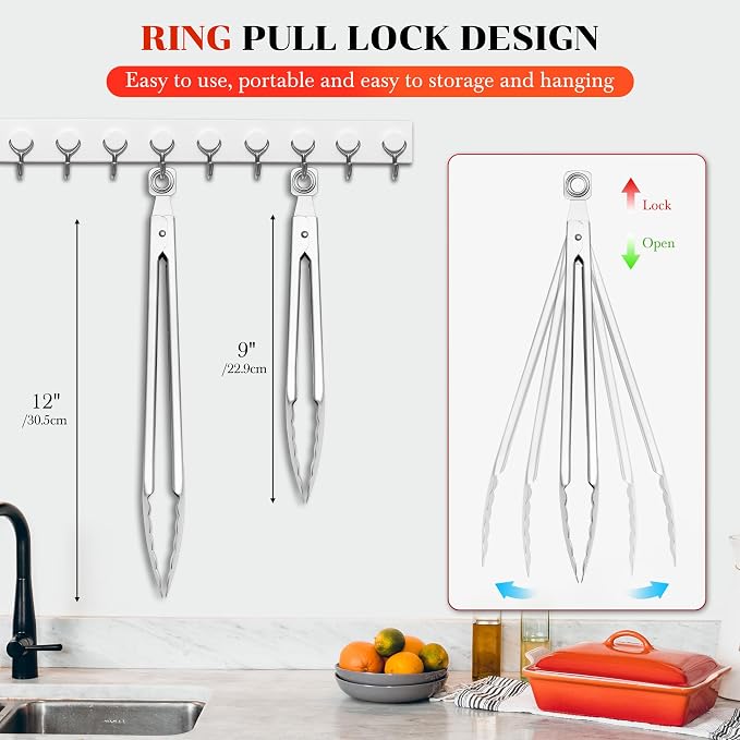 Kitchen Tongs for Cooking - Image 6