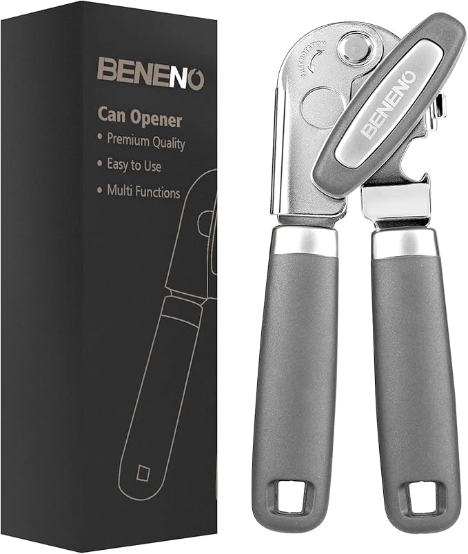 Beneno Heavy Duty Hand Can Opener Manual by Beneno