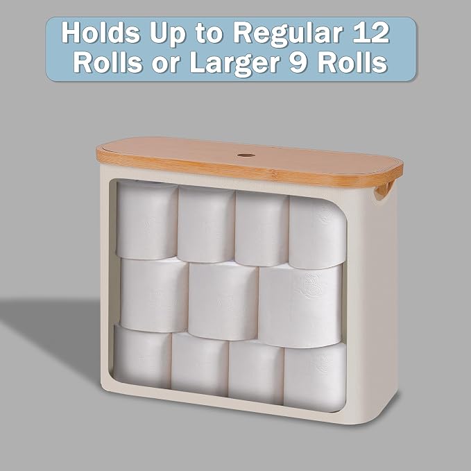 efluky Toilet Paper Basket, Toilet Paper Storage - Image 4