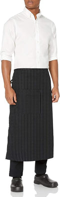 Uncommon Threads unisex adult Full Apron, Pin Stripe, One Size US by Uncommon+Threads