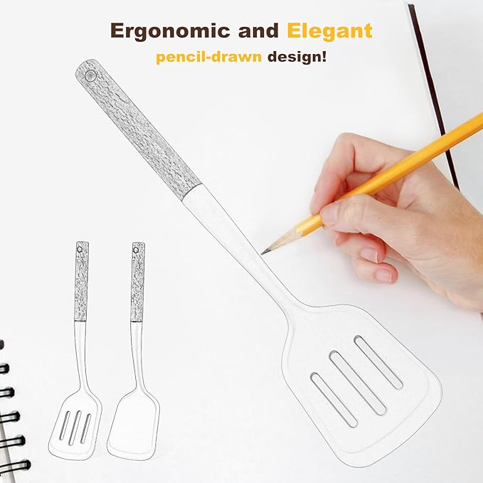 Pack of 2 Silicone Spatula Set - Image 4