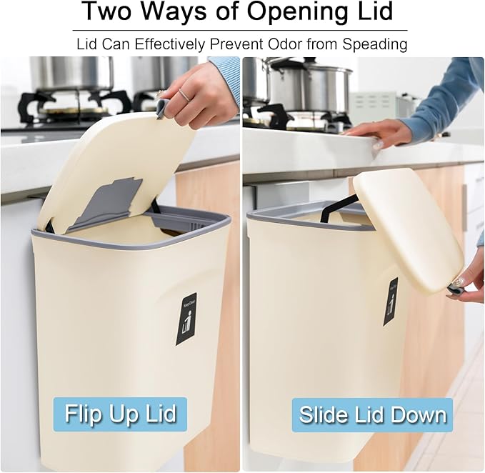 Tiyafuro 2.4 Gallon Kitchen Compost Bin - Image 3