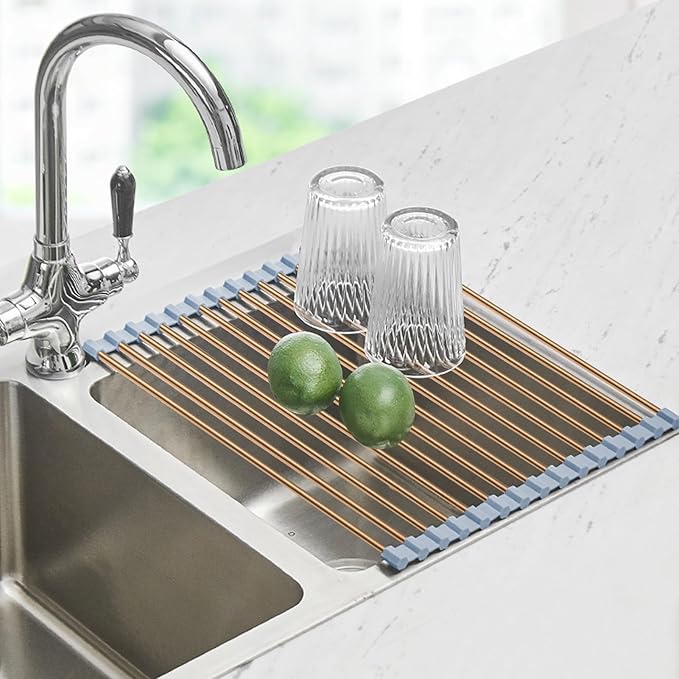 Seropy Roll Up Dish Drying Rack Over The Sink Drying Rack by SeropyDirect