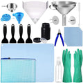 LCD 3D Printer Accessories Resin Tool Kit Includes Stainless Steel Funnel by ELITECTK