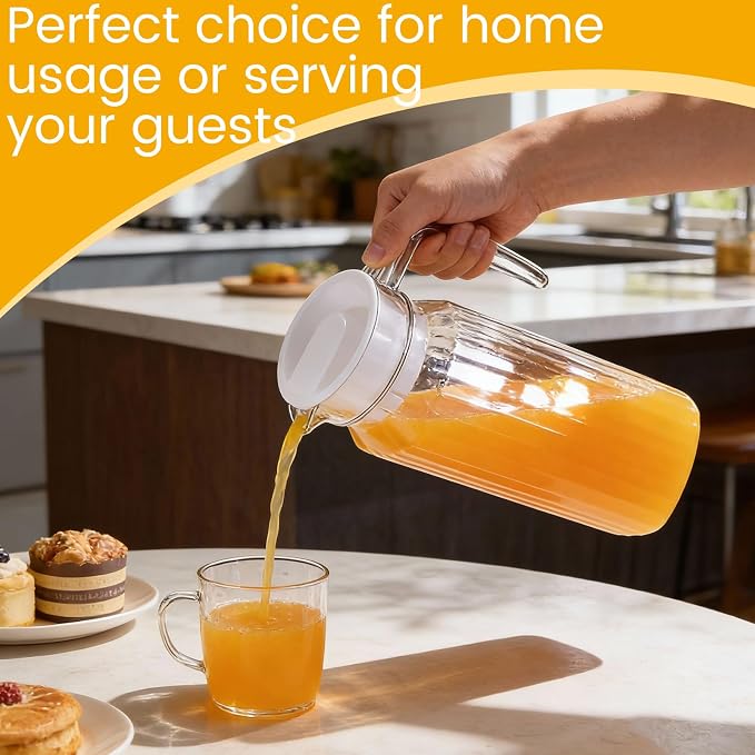 Didaey 4 Pcs Acrylic Water Pitcher - Image 5