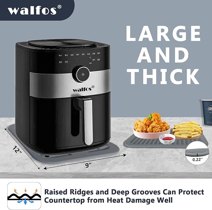 Walfos Silicone Trivets for Hot Pots and Pans - Image 7