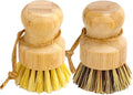 Aisuly Bamboo Dish Brush Set, Dish Brushes, Durable Wood Dishes Scrub Brush by Aisuly