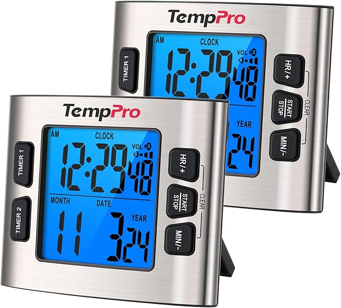TempPro TM02 24H Digital Timer by TempPro