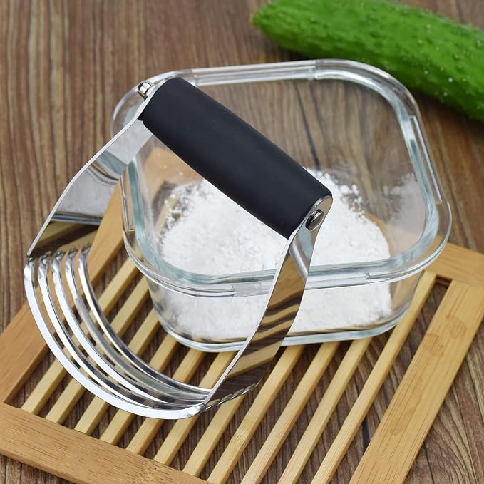 Dough Blender Heavy Duty Pastry Cutter Stainless Steel Butter Cutter - Image 4