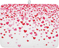 Valentine's Day Dish Drying Mat by Kawani