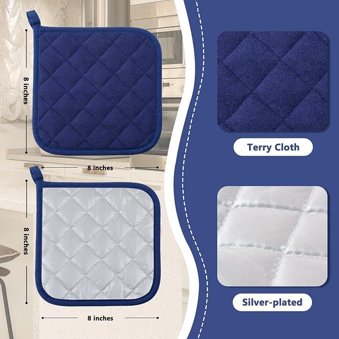 Pot Holders Clearance for Kitchen Heat Resistant Potholder, Hot Pads, Trivet - Image 2