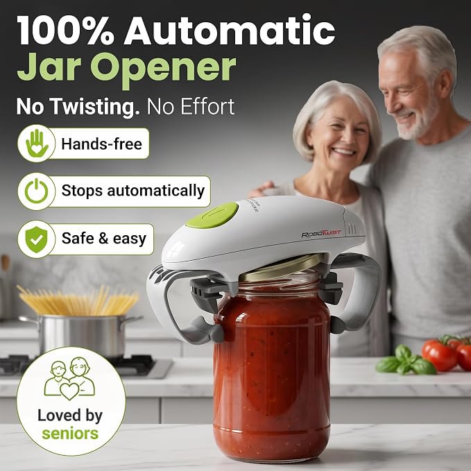 Robotwist Automatic Jar Opener, Deluxe Model - Image 4