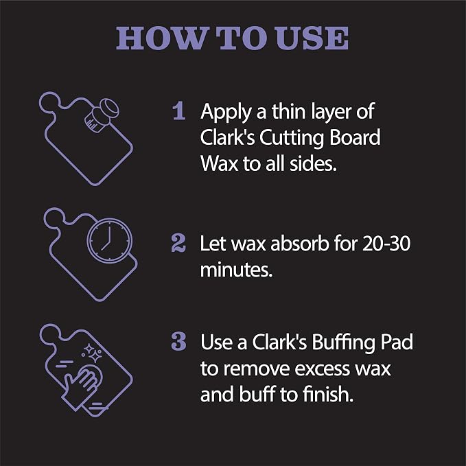 CLARK'S Cutting Board Care Kit - Image 9