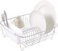 Sweet Home Collection 2 Piece Dish Drying Rack Set Drainer by SweetHomeCollection