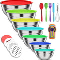 ENVTEK Mixing Bowls with Lids Set, Size 4.5 by ENVTEK