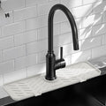 Silicone Faucet Mat for Kitchen Sink – Gen 2 Splash Guard by Meiliweser
