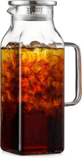 2 Quart Square Glass Pitcher by NETANY