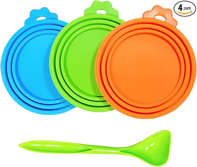 MoPawKT- Pet Food Can Covers Silicone Lids by MoPawKT