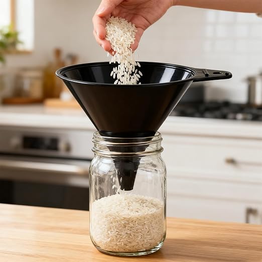 Plastic Funnel Set, Kitchen Funnels - Image 5