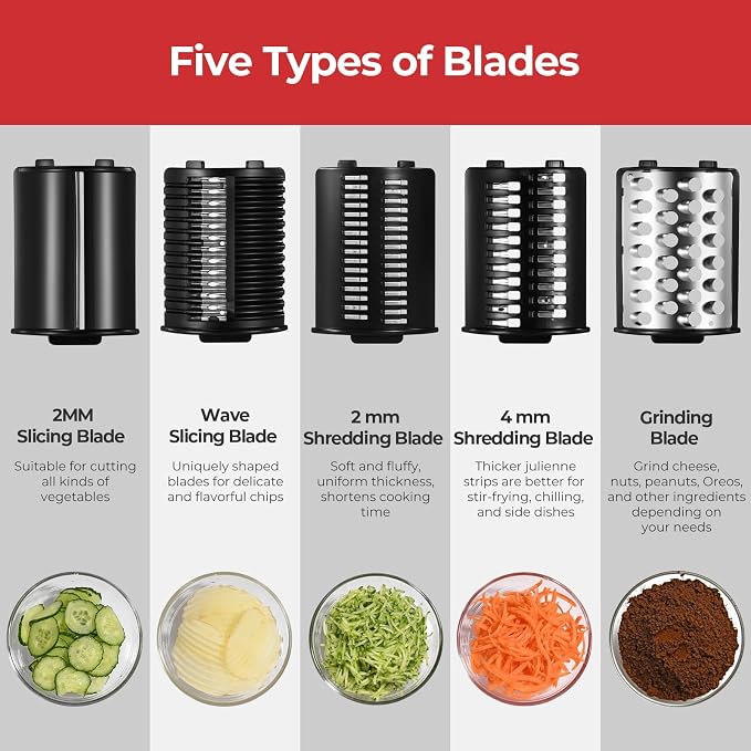 Electric Cheese Grater, Salad Maker - Image 3