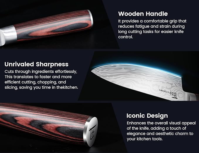 SYOKAMI 14pcs Chef Knife Set - Image 4