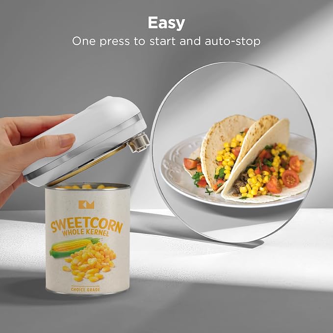 Kitchen Mama Mini Plus Rechargeable Electric Can Opener: USB-C Charging - Image 2