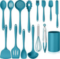 Homikit Silicone Cooking Utensils Set, 15-Piece Nonstick and Heat Resistant by Homikit