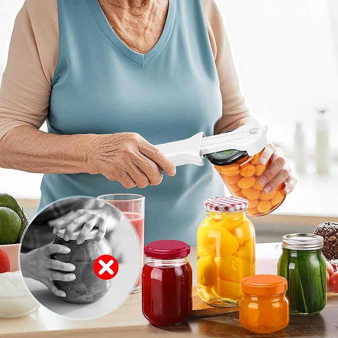 7-in-1 Jar Opener for Seniors – Magnetic adjustable Jar Opener & Bottle Opener - Image 9