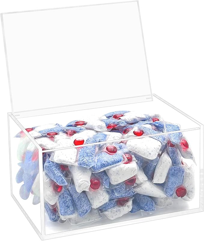 Dishwasher Pod Holder Acrylic by Bigfety