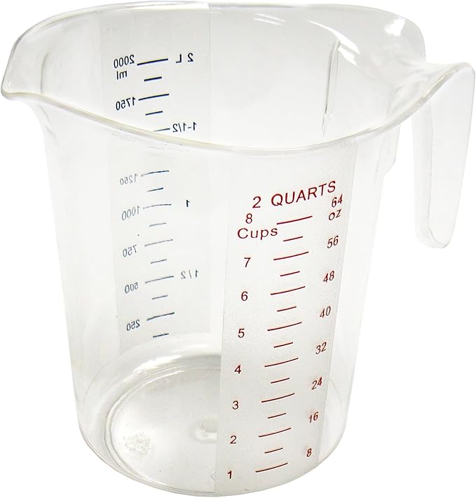 Winco PMCP-200 Measuring Cup, Polycarbonate by Winco